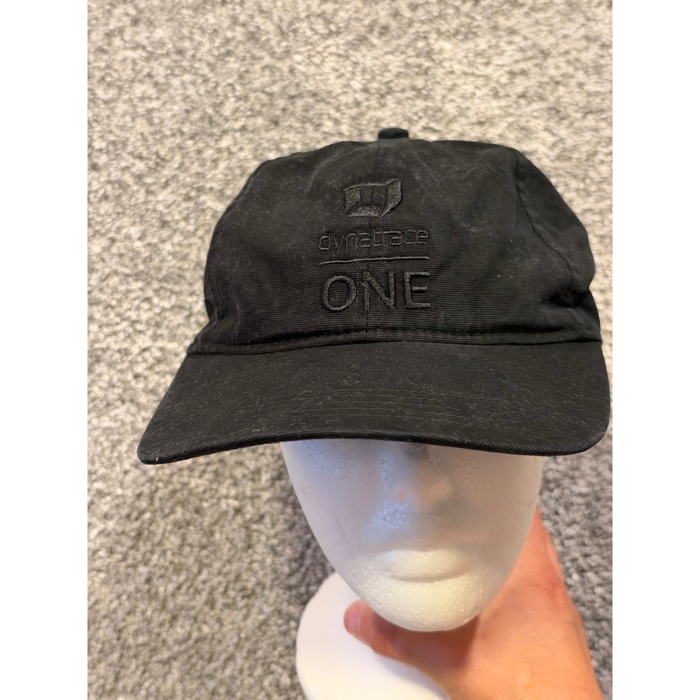 Carhartt Hat Mens OS Black Dynatrace ONE Canvas Baseball Cap AH3938-M Adjustable
